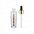 30ml 50ml UV Coating Glass Lotion Dropper Bottle with UV Coating Collar with Special Design